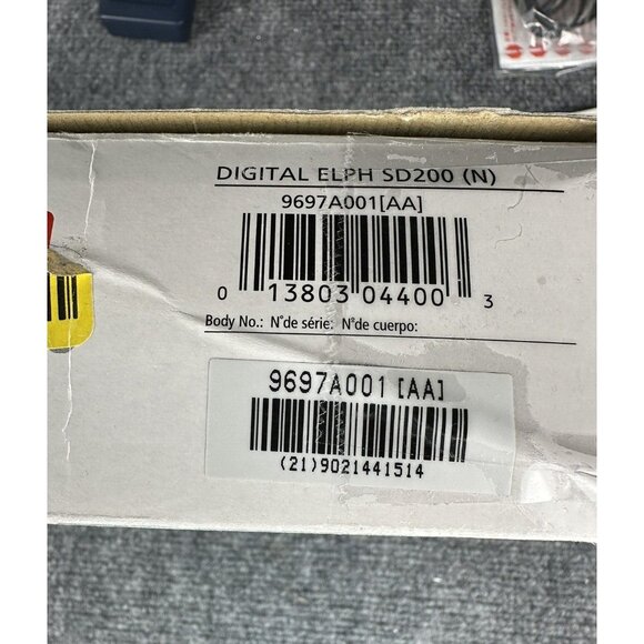 Canon Powershot SD200 Digital ELPH 3x Optical Digital Camera TESTED Accessories - Picture 12 of 15